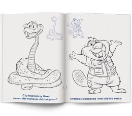 Książka dla dzieci Zwierzogród 2 Kolorowanka z Naklejkami Ameet (NA 9142)