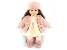 Lalka 40cm, w zimowym ubranku, z dźwiękiem: śpiewa i mówi po polsku, torba PVC [mm:] 400 Adar (526259)