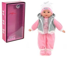 Lalka bobas z polskim dźwiękiem, mówi i śpiewa po polsku; BOX [mm:] 350 Adar (629318)