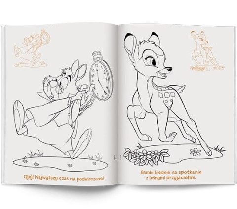 Książka dla dzieci Disney. Kolorowanka z Naklejkami Ameet (na 9140)