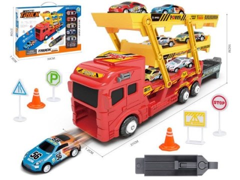 Laweta wyrzutnia z autkami Bigtoys (BA4461)