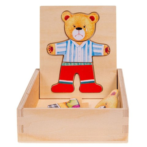 Układanka drewniana Miś Anek (SPW83592)