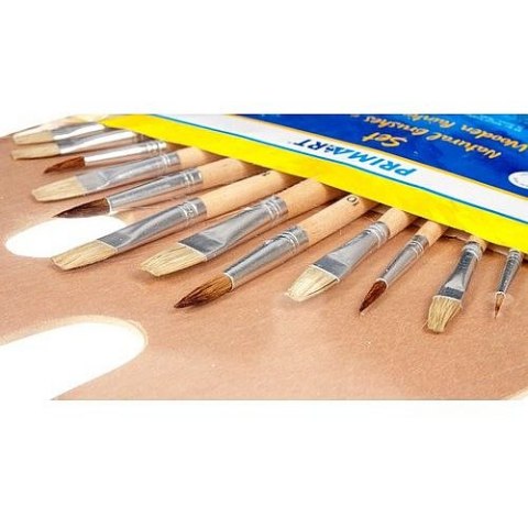 Zestaw plastyczny Prima Art zest pędzli+paletka 12szt (405597) Zestaw plastyczny Prima Art zest pędzli+paletka 12szt (405597)