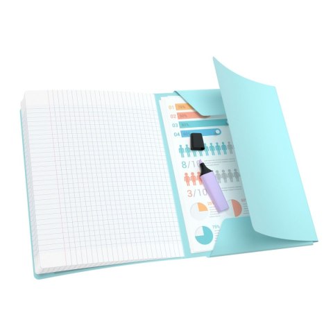 Zeszyt Oxford EASYBOOK PASTEL A5 60k. 90g krata (400161235) Zeszyt Oxford EASYBOOK PASTEL A5 60k. 90g krata (400161235)