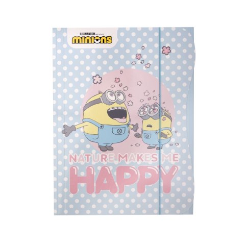 Teczka kartonowa na gumkę Minionki-Kids A4 mix Beniamin (5658) Teczka kartonowa na gumkę Minionki-Kids A4 mix Beniamin (5658)