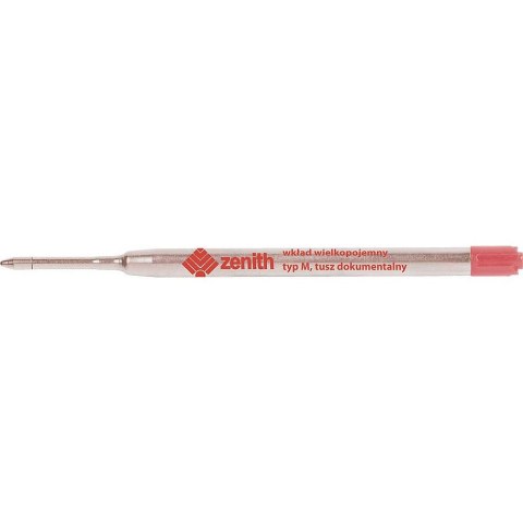 Wkład do długopisu Zenith 4 Zenith czerwony 0,7mm Wkład do długopisu Zenith 4 Zenith czerwony 0,7mm