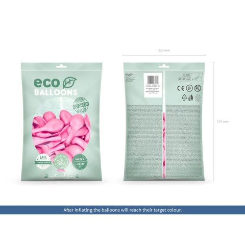 Balon gumowy Partydeco Pastel Eco Balloons różowy 260mm (ECO26P-081) Balon gumowy Partydeco Pastel Eco Balloons różowy 260mm (ECO26P-081)
