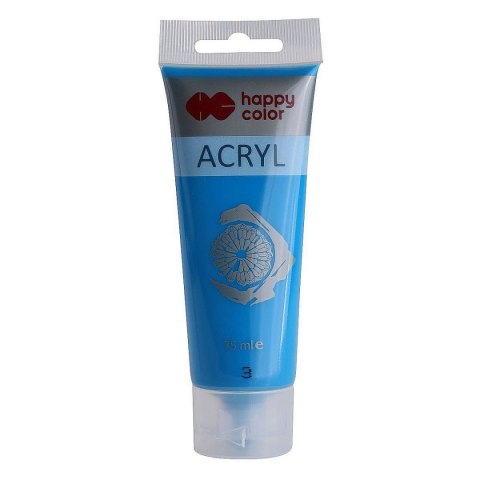 Farba akrylowa Happy Color kolor: niebieska 75ml (HA 7370 0075-3) Farba akrylowa Happy Color kolor: niebieska 75ml (HA 7370 0075-3)