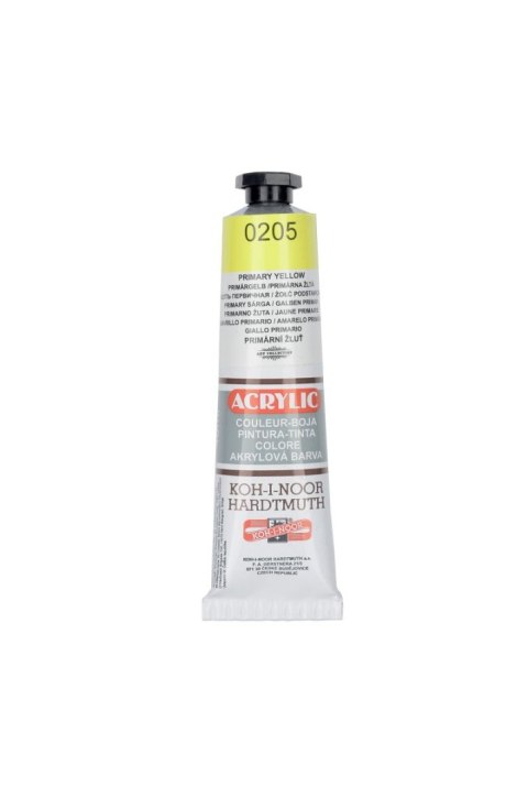 Farba akrylowa Koh-I-Noor kolor: cytrynowa 40ml Farba akrylowa Koh-I-Noor kolor: cytrynowa 40ml