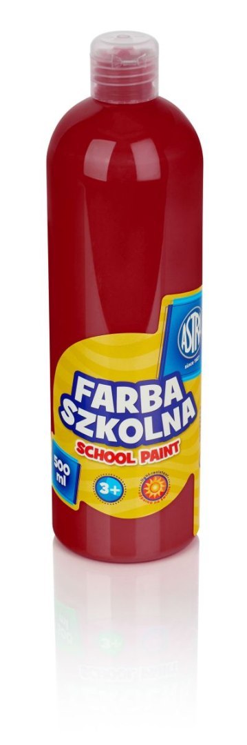 Farby plakatowe Astra szkolne kolor: czerwony 500ml 1 kolor. Farby plakatowe Astra szkolne kolor: czerwony 500ml 1 kolor.