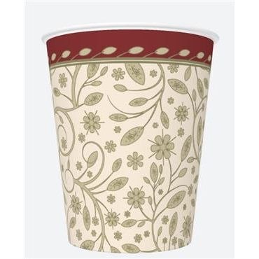 Kubek jednorazowy Pol-mak daisy papier 250ml (01)