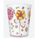 Kubek jednorazowy Pol-mak daisy papier 250ml (01)