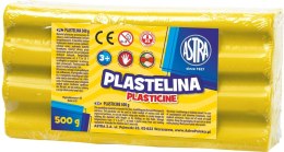 Plastelina Astra 1 kol. żółta 500g