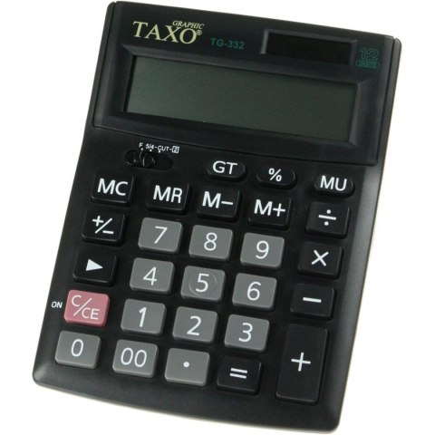 Kalkulator na biurko TG-332 Taxo Graphic 12-pozycyjny Kalkulator na biurko TG-332 Taxo Graphic 12-pozycyjny