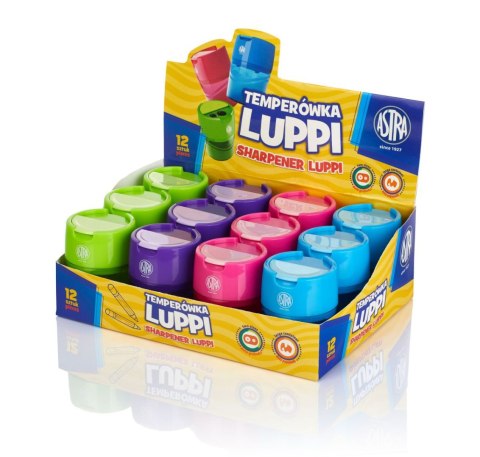 Temperówka Astra Luppi mix plastik Temperówka Astra Luppi mix plastik