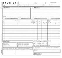 Druk samokopiujący Stolgraf faktura VAT 2/3 A4 brutto 2/3 A4 100k. (F16) Druk samokopiujący Stolgraf faktura VAT 2/3 A4 brutto 2/3 A4 100k. (F16)
