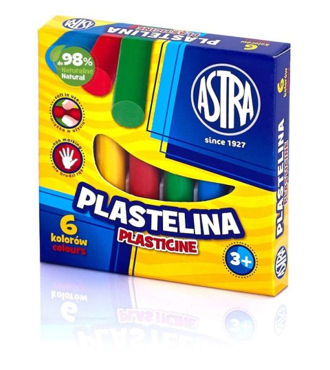 Plastelina 6 kol. mix Astra (83811905)