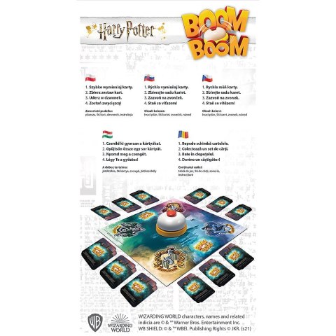 Gra planszowa Trefl BOOM BOOM HARRY POTTER (02199) Gra planszowa Trefl BOOM BOOM HARRY POTTER (02199)