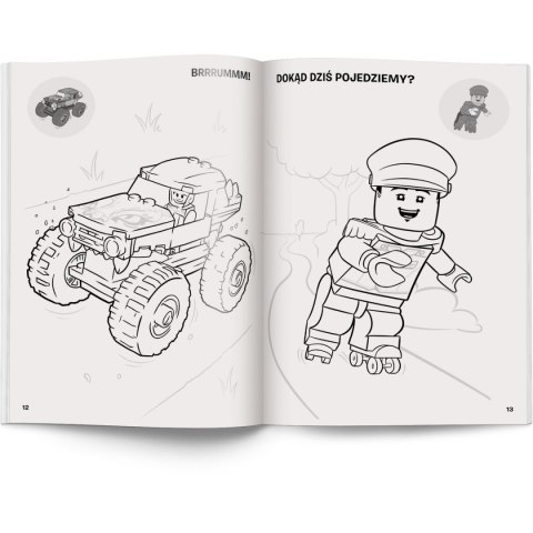 Książka dla dzieci Ameet LEGO? City. Kolorowanka z Naklejkami Książka dla dzieci Ameet LEGO? City. Kolorowanka z Naklejkami