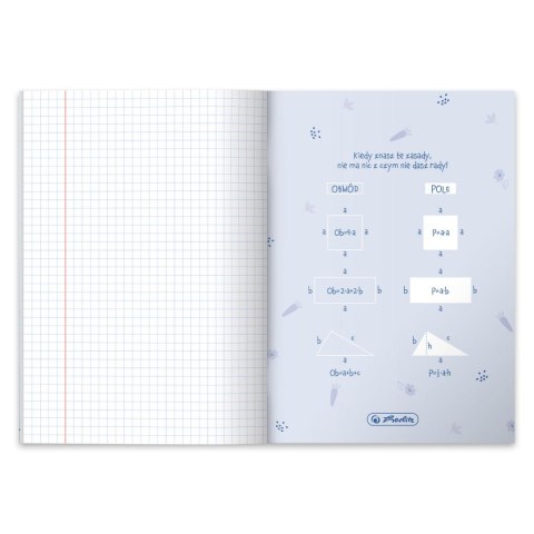 Zeszyt Herlitz Pastel Cute A5 32k. krata (9553934) Zeszyt Herlitz Pastel Cute A5 32k. krata (9553934)
