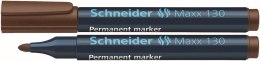 Marker permanentny Schneider Maxx 130 brązowy 1,0-3,0mm okrągła końcówka (SR113007)