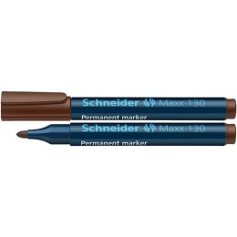 Marker permanentny Schneider Maxx 130 brązowy 1,0-3,0mm okrągła końcówka (SR113007)