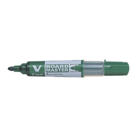 Marker suchościeralny V Board Master zielony 2,3mm okrągła końcówka Pilot (WBMA-VBM-M-G-BG)