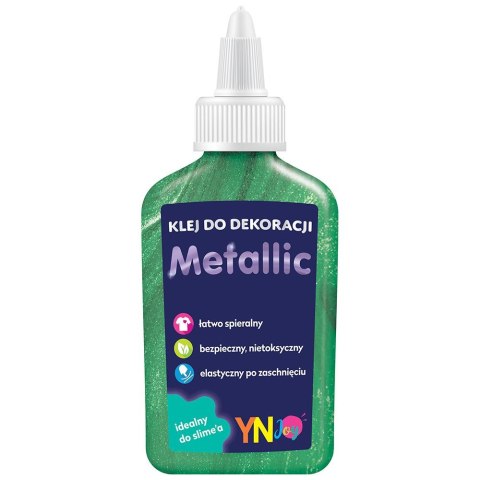 Klej w płynie Interdruk brokat metalic 40g (IKLDEKMET) Klej w płynie Interdruk brokat metalic 40g (IKLDEKMET)