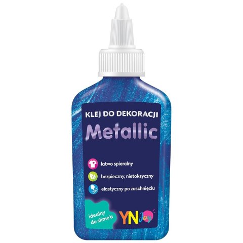 Klej w płynie Interdruk brokat metalic 40g (IKLDEKMET) Klej w płynie Interdruk brokat metalic 40g (IKLDEKMET)