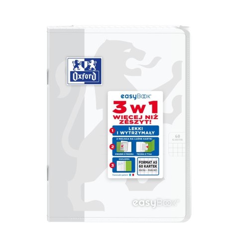 Zeszyt Oxford EASYBOOK A5 60k. 90g krata (400146693) Zeszyt Oxford EASYBOOK A5 60k. 90g krata (400146693)