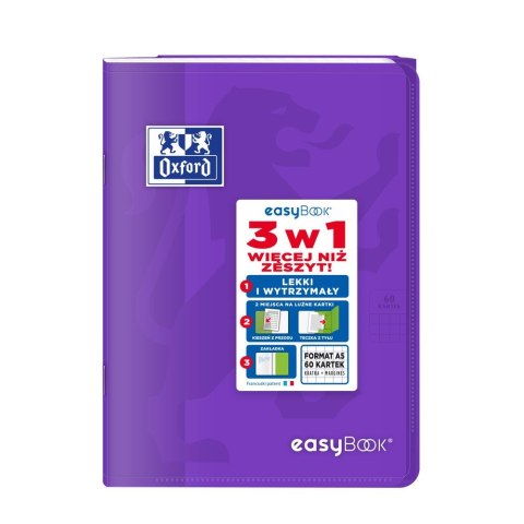 Zeszyt Oxford EASYBOOK A5 60k. 90g krata (400146693) Zeszyt Oxford EASYBOOK A5 60k. 90g krata (400146693)