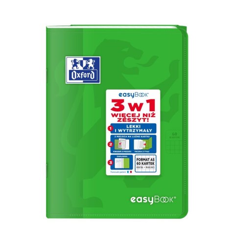 Zeszyt Oxford EASYBOOK A5 60k. 90g krata (400146693) Zeszyt Oxford EASYBOOK A5 60k. 90g krata (400146693)