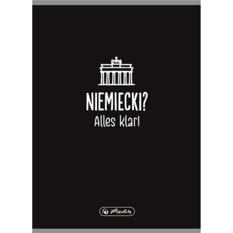 Zeszyt Herlitz Jęz. Niemiecki 9577396 A5 60k. krata (400197994)