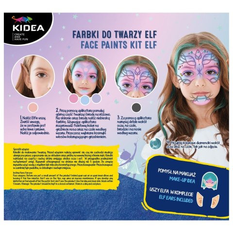 Farba do malowania twarzy Derform kidea Elfie uszy 4 kolor. (FDTZEUKA) Farba do malowania twarzy Derform kidea Elfie uszy 4 kolor. (FDTZEUKA)