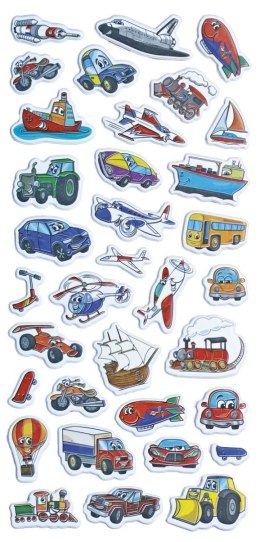 Naklejka (nalepka) Craft-Fun Series Pojazdy Titanum (PPT-08)