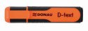 Zakreślacz Donau D-Text pomarańczowy 1,0-5,0mm (7358001PL-12)