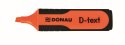 Zakreślacz Donau D-Text pomarańczowy 1,0-5,0mm (7358001PL-12)