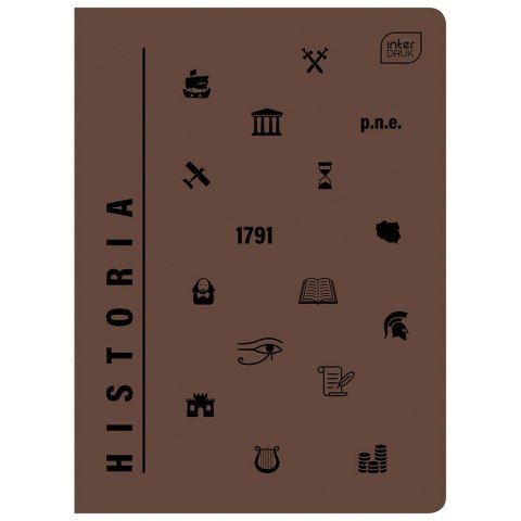 Zeszyt Interdruk UV HISTORIA A5 60k. 70g krata (A5/ 60 #) Zeszyt Interdruk UV HISTORIA A5 60k. 70g krata (A5/ 60 #)