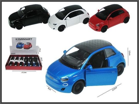 Samochód Hipo Fiat 500E 1:28 z napędem (HXKT262) Samochód Hipo Fiat 500E 1:28 z napędem (HXKT262)