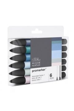 Marker specjalistyczny Winsor Zestaw 6szt skyscape mix (0290118) Marker specjalistyczny Winsor Zestaw 6szt skyscape mix (0290118)