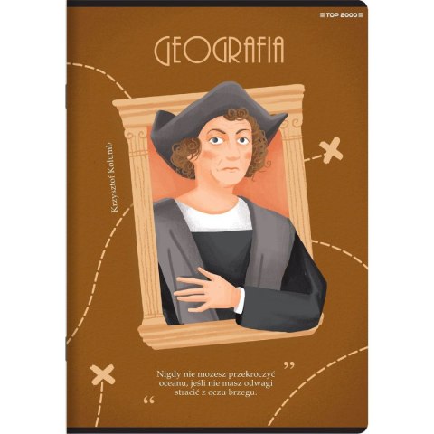 Zeszyt Top 2000 geografia mix A5 60k. 70g krata (400168980) Zeszyt Top 2000 geografia mix A5 60k. 70g krata (400168980)