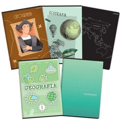 Zeszyt Top 2000 geografia mix A5 60k. 70g krata (400168980) Zeszyt Top 2000 geografia mix A5 60k. 70g krata (400168980)