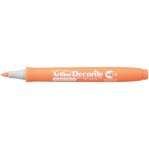 Marker permanentny Artline pastel decorite pomarańczowy 1,0mm pędzelek końcówka (AR-033 5 4)
