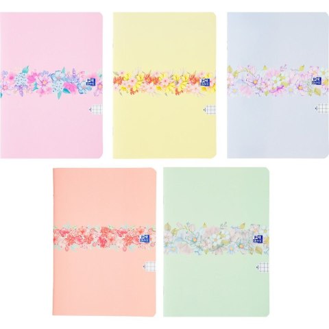 Zeszyt Oxford FLOWERS A5 60k. 90g krata (400181450) Zeszyt Oxford FLOWERS A5 60k. 90g krata (400181450)