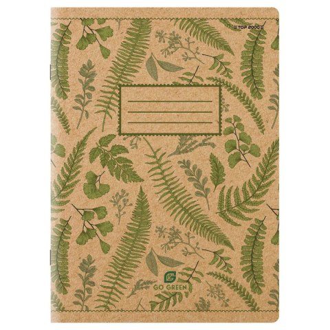 Zeszyt Top 2000 Go Green STANDARD A5 60k. 70g krata (400153377) Zeszyt Top 2000 Go Green STANDARD A5 60k. 70g krata (400153377)