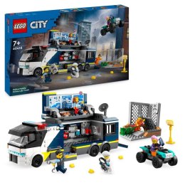 Klocki konstrukcyjne Lego City Policyjna ciężarówka (60418)