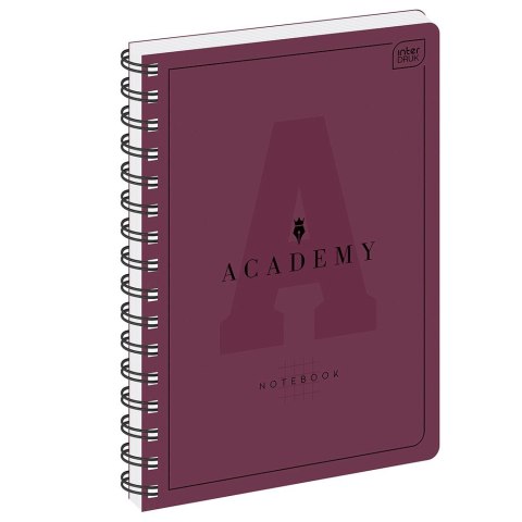 Kołozeszyt (kołonotatnik) ACADEMY A5 100k. 90g krata Interdruk (KOŁOZA5100AC)
