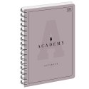 Kołozeszyt (kołonotatnik) ACADEMY A5 100k. 90g krata Interdruk (KOŁOZA5100AC)
