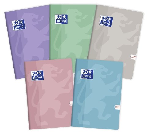Zeszyt Oxford TOUCH PASTEL A5 16k. 90g linia podwójna kolorowa (400175312) Zeszyt Oxford TOUCH PASTEL A5 16k. 90g linia podwójna kolorowa (400175312)