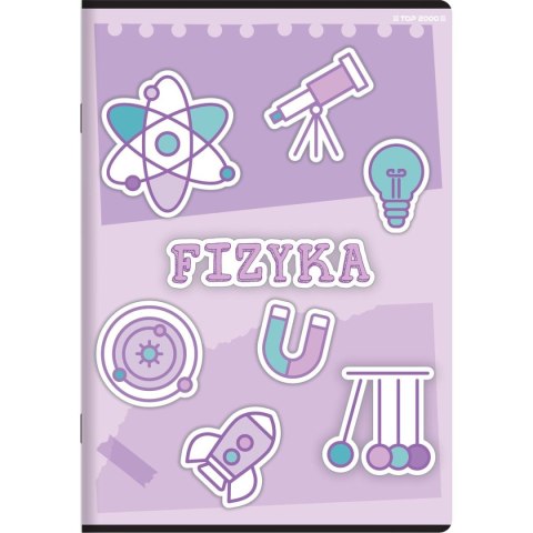 Zeszyt Top 2000 fizyka mix A5 60k. 70g krata (400168954) Zeszyt Top 2000 fizyka mix A5 60k. 70g krata (400168954)